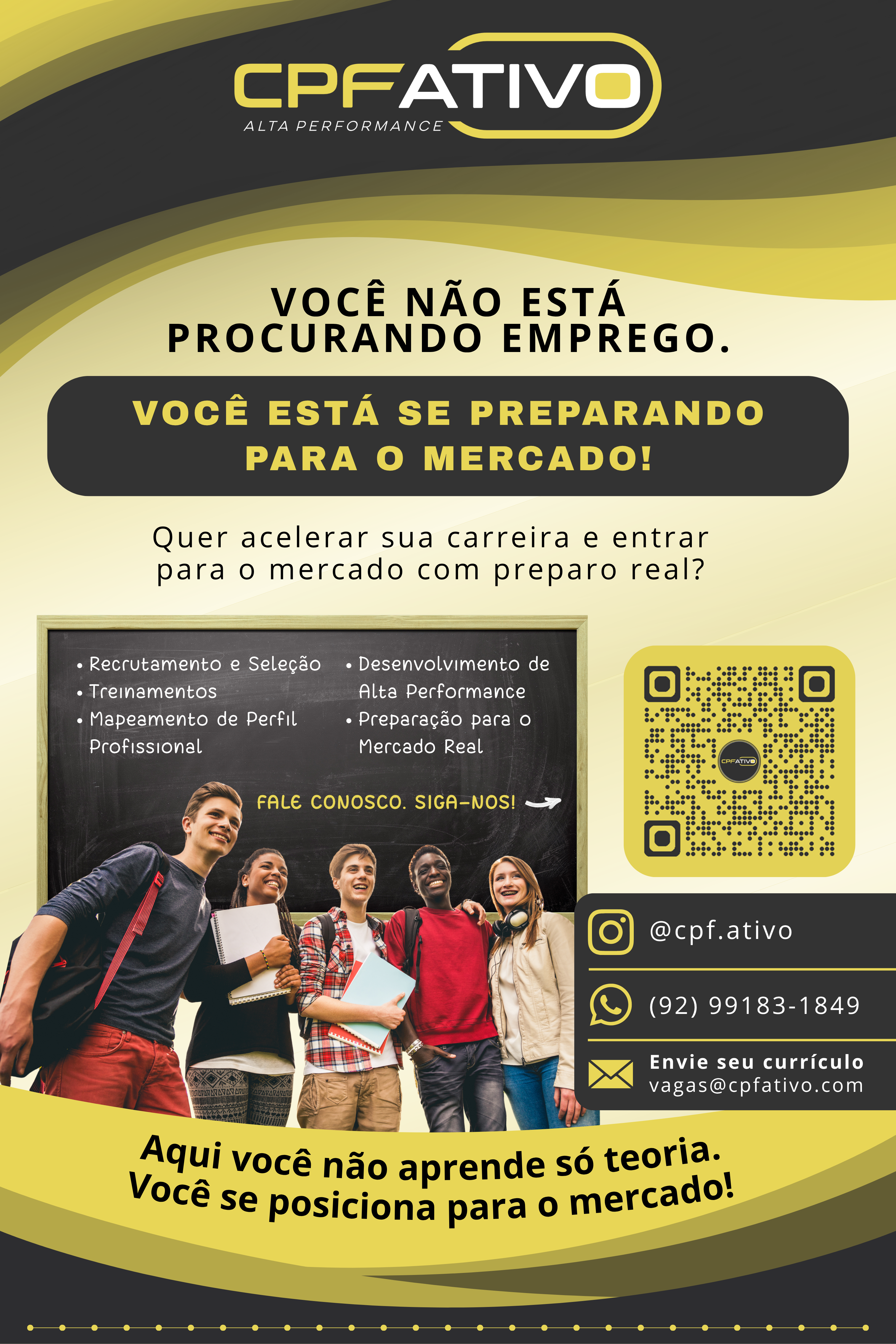 CPF ATIVO preparando talentos para o mercado